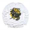 Season Of The Witch Raccoon Halloween Shirt - Halloween Tee - MU93 by Madi Moosh