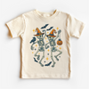 Dancing Skeletons Shirt - Halloween Tee MZ16 by Madi Moosh