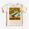 Flying Into Fourth Grade Back To School Shirt | First Day Of School Tee by Madi Moosh