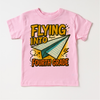Flying Into Fourth Grade Back To School Shirt | First Day Of School Tee by Madi Moosh