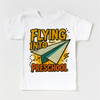 Flying Into Preschool Back To School Shirt | First Day Of School Tee by Madi Moosh