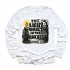 The Light Shineth In The Darkness Shirt - Christian Tee MZ26 by Madi Moosh
