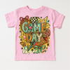 Girls Game Day Football Shirt - Football Tee - MZ46 by Madi Moosh