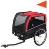 Dog Bike Trailer, Pet Cart Bicycle Carrier with 20" Air Tires, Quick-Release Wheels, Reflectors, Flag by Furr Baby Gifts