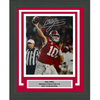 Framed Autographed/Signed Mac Jones Alabama Crimson Tide 8x10 College Football Photo Fanatics COA