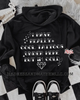 Cool tattoos zip up hoodie by Madness & Mayhem LLC