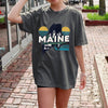 Maine State Vintage Shirt by EnjoyMyDesign LLC