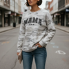 Mama Collegiate Grey (Front) by Shield Republic