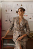 MARCELA TAILORED JACKET SUIT IN GREY PLAID by No Pise La Grama Web