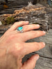 Hubei Turquoise Teardrop Ring | Size 6.5 by mend metalworks