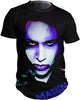 Marilyn Manson Marilyn Manson Oversaturated Men'S T-Shirt, Black, X-Large [T-Shirt] by Rock Band Apparel