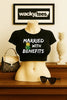 Married With Benefits Upside Down Pineapple Swingers Funny Adult Humor Graphic Tee Shirt by MyWackyTees
