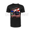 Matching Couple Team Flores & Jlexis T-Shirt by Dog Mom Hat