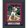 Framed Autographed/Signed Matt Olson Atlanta Braves 8x10 Baseball Photo Fanatics COA