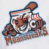 Butts County Meanstreaks Baseball HyperMAX Short Sleeve Hoodie by Seamhead Swag