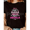 "Mejor Mama" Spanish Mother’s Day T-Shirt – Best Mom Ever Floral Graphic Tee, Premium 100% Cotton Hispanic Heritage Top, Soft Lived-In Heavyweight Latina Matriarch Shirt, Made in USA
