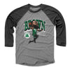 Jaylen Brown Boston Celtics Cartoon WHT by 500 LEVEL