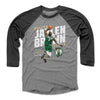 Jaylen Brown Boston Celtics Slant WHT by 500 LEVEL