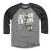 Jayson Tatum Boston Celtics Slant WHT by 500 LEVEL
