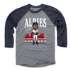 Ozzie Albies Toon R WHT by 500 LEVEL
