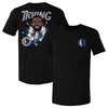 Kyrie Irving Dallas Mavericks Caricature F&B WHT by 500 LEVEL