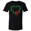 Christmas Heart Wreath WHT by 500 LEVEL