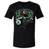Jaylen Brown Boston Celtics Cartoon WHT by 500 LEVEL