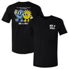Crown Trio Be A Pal Cartoon F&B WHT by 500 LEVEL