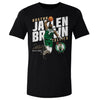 Jaylen Brown Boston Celtics Slant WHT by 500 LEVEL