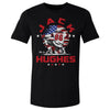 Jack Hughes New Jersey USA Flag Celebration WHT by 500 LEVEL