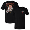 Tyler Herro Miami Heat Caricature F&B WHT by 500 LEVEL