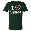 Christmas I Love Santa WHT by 500 LEVEL