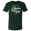 Jaylen Brown Boston Number Script WHT by 500 LEVEL