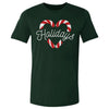 Christmas Candy Cane Heart WHT by 500 LEVEL