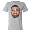 Travis Kelce Kansas City Vintage Head WHT by 500 LEVEL