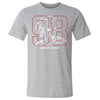 Connor Bedard Chicago Overlay WHT by 500 LEVEL