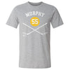 Larry Murphy Pittsburgh 55 Sticks WHT by 500 LEVEL