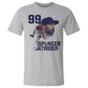 Spencer Strider Atlanta Player Number by 500 LEVEL