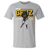 Oneil Cruz Pittsburgh Cartoon WHT by 500 LEVEL