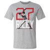 Austin Riley Atlanta Bold Number WHT by 500 LEVEL