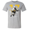 Bryan Rust Pittsburgh Outline WHT by 500 LEVEL