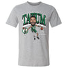 Jayson Tatum Boston Celtics Cartoon WHT by 500 LEVEL
