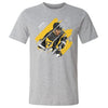 Bryan Rust Pittsburgh Stripes WHT by 500 LEVEL