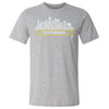Pittsburgh Hockey Roster Skyline 23 WHT by 500 LEVEL