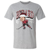 Connor Bedard Chicago Cartoon Santa Hat WHT by 500 LEVEL