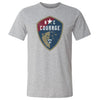 North Carolina Courage Vintage Primary Logo WHT by 500 LEVEL