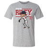 Austin Riley Atlanta Cartoon WHT by 500 LEVEL