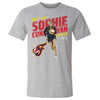 Sophie Cunningham Indiana Fever Slant WHT by 500 LEVEL
