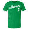 Jaylen Brown Boston Script WHT by 500 LEVEL