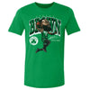 Jaylen Brown Boston Celtics Cartoon WHT by 500 LEVEL